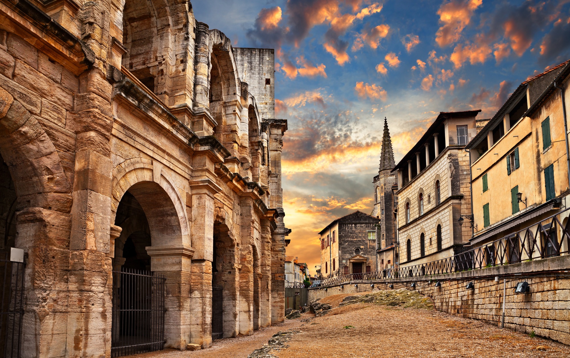 Roman Amphitheater in Arles, France